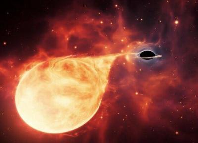 سیاهچاله ای 50 هزار برابر خورشید کشف شد
