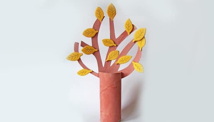 18 ایده ساخت کاردستی فصل پاییز با کاغد رنگی و برگ پاییزی